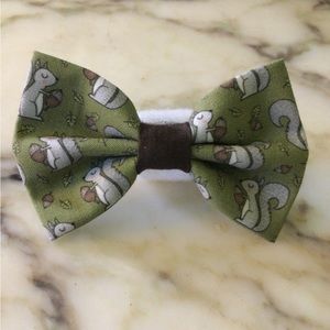 Autumn Design Dog Bowtie